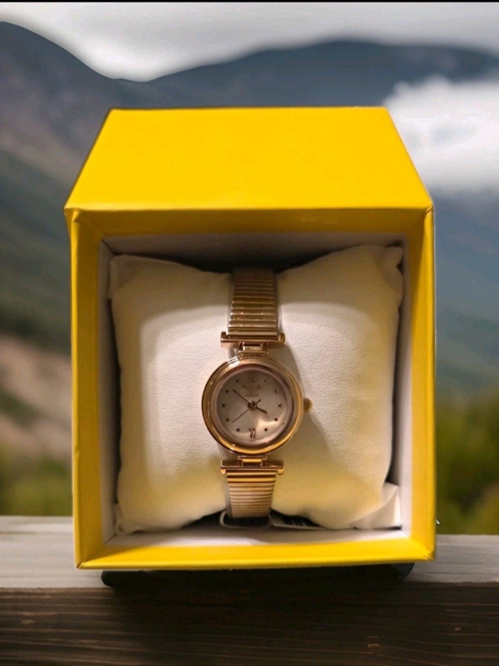 Invicta Women’s Quartz Analog Wristwatch Rose Gold Tone Bracelet w/ Box